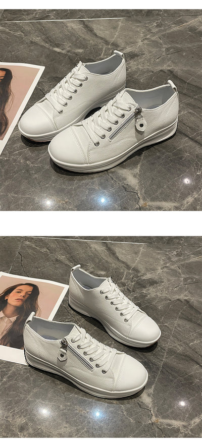 Zapatos de Plataforma Talla Grande con Cordones - Cómodos y Modernos para Mujer - Image 23