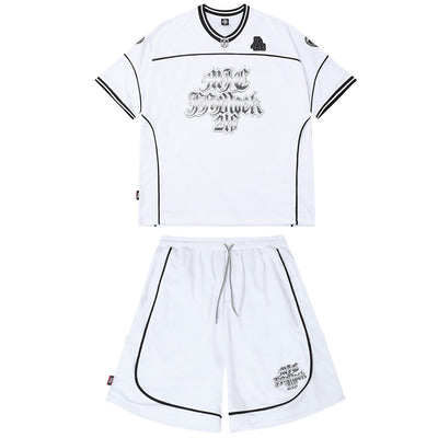 Conjunto de Camiseta Estampada de Manga Corta para Hombre - Image 62