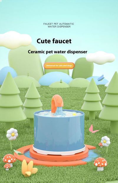 Fuente de Agua Automática para Gatos con Cerámica Impermeable - Image 18