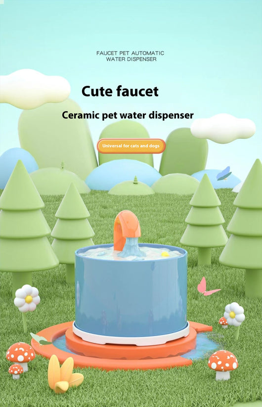 Fuente de Agua Automática para Gatos con Cerámica Impermeable - Image 18