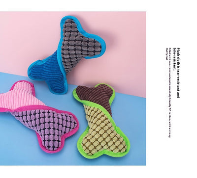 Juguete de Hueso Sonoro para Perros con Textura Masticable - Image 24