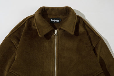 Abrigo Retro de Lana con Cuello Polo - Diseño Premium - Image 27