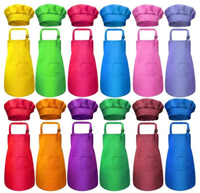 Uniforme de Chef y Delantal para Niños - Traje de Cocinero Infantil Personalizable - Image 22