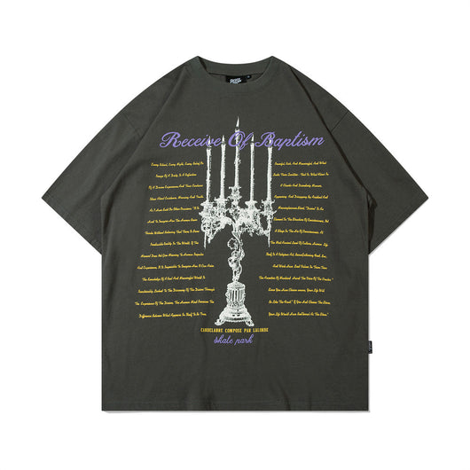 Playera Estampada de Manga Corta para Hombre - Image 28