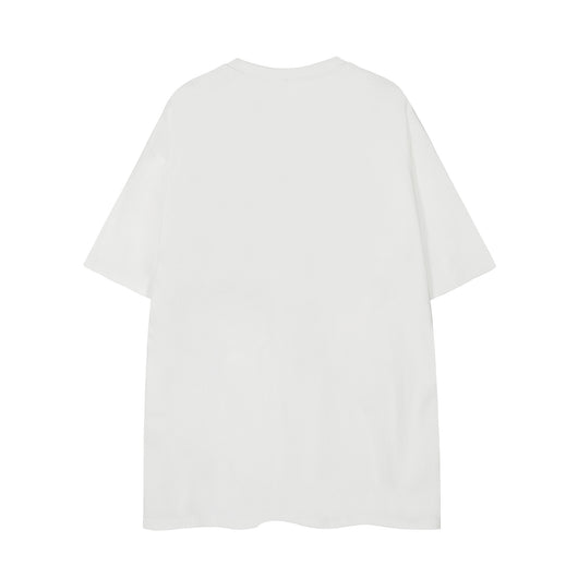 Camiseta Suelta con Letras Bordadas para Hombre - Image 28