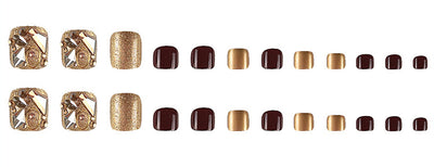 Parches de Uñas Elegantes Efecto Lujo Verano - Image 17