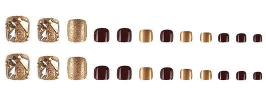 Parches de Uñas Elegantes Efecto Lujo Verano - Image 17
