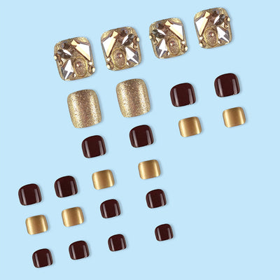 Parches de Uñas Elegantes Efecto Lujo Verano - Image 18