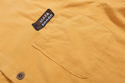 Camisa Suelta de Verano con Bolsillos Bordados para Hombre - Image 27