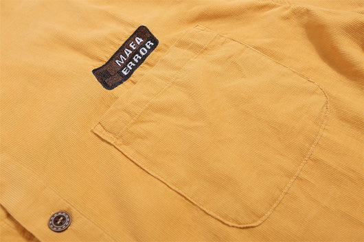 Camisa Suelta de Verano con Bolsillos Bordados para Hombre - Image 27