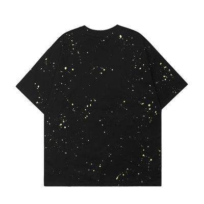 Camiseta Estampada Cielo Estrellado de Manga Corta para Hombre - Image 25
