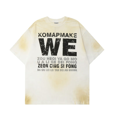 Camiseta Tie-Dye Estampada de Manga Corta para Hombre - Image 20