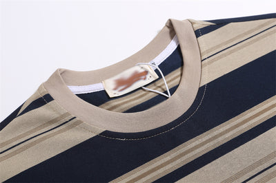 Camiseta Hombre Cuello Redondo Rayas Manga Corta - Image 30