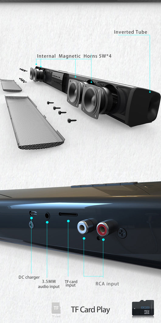 Sistema de Sonido Bluetooth para Cine en Casa y Computadora - Image 16