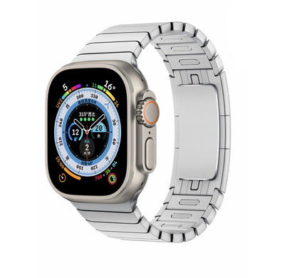 Reloj Inteligente Bow Buckle IWatch 8 Acero Inoxidable con Correa Metálica - Image 14
