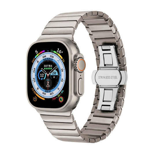 Reloj Inteligente Bow Buckle IWatch 8 Acero Inoxidable con Correa Metálica - Image 19