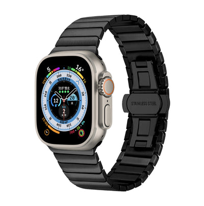 Reloj Inteligente Bow Buckle IWatch 8 Acero Inoxidable con Correa Metálica - Image 20