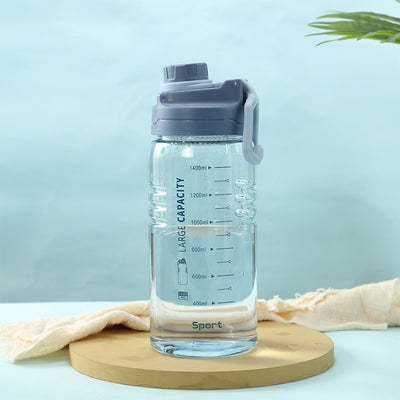 Botella Térmica Deportiva Transparente Resistente al Calor - Vaso Portátil para Viajes - Image 18