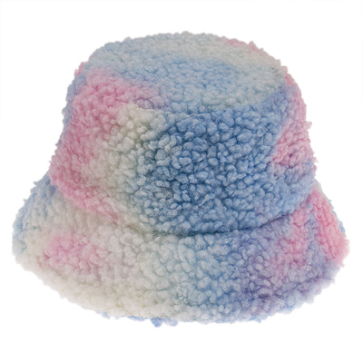 Gorro Bucket Tie-dye Acolchado para Otoño e Invierno - Image 13