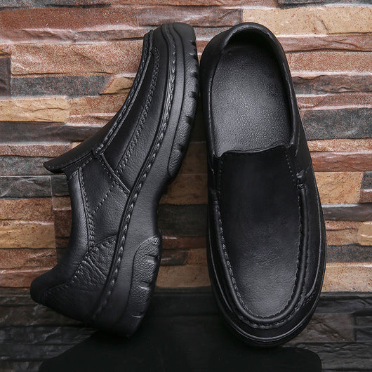 Zapatos de Cuero para Hombre Talla Grande - Comodidad Todo Clima - Image 16