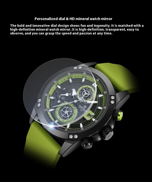 Reloj Deportivo con Banda de Silicona Multicolor - Image 19
