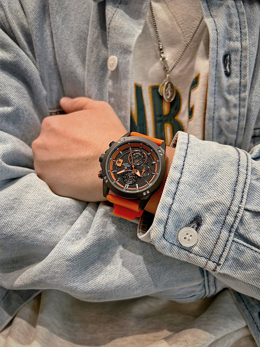 Reloj Deportivo con Banda de Silicona Multicolor - Image 25
