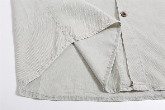 Camisa Casual Bordada con Bolsillo de Letra para Hombre - Image 33
