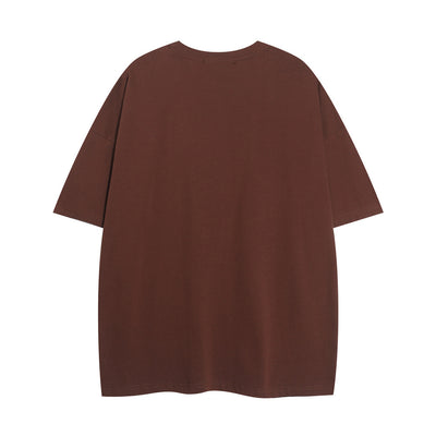 Camiseta Casual con Parche de Letras Bordadas para Hombre - Image 22