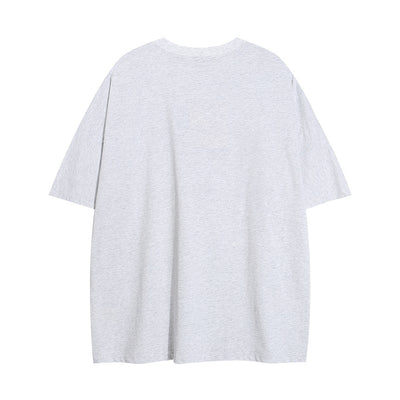 Camiseta Casual con Parche de Letras Bordadas para Hombre - Image 23