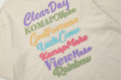 Playera Estampada con Letras de Colores para Hombre - Image 27