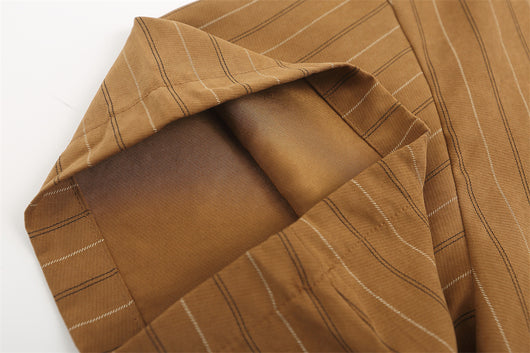 Camisa Casual de Rayas Verticales para Hombre - Image 41