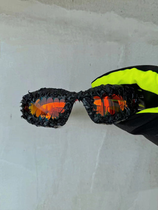 Gafas de Sol Estilo Industrial Americano Avant-Garde Drop - Image 9