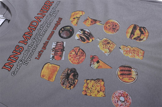 Camiseta Estampada BBQ para Hombre - Image 33