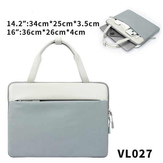 Bolso Laptop Impermeable Bicolor con Funda iPad - Portátil y Elegante - Image 23