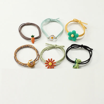 Bandas Elásticas para Cabello Infantil Estilo Coreano - Accesorios Cute Suave - Image 27