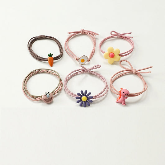 Bandas Elásticas para Cabello Infantil Estilo Coreano - Accesorios Cute Suave - Image 29