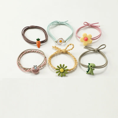 Bandas Elásticas para Cabello Infantil Estilo Coreano - Accesorios Cute Suave - Image 30