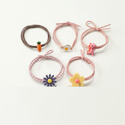 Bandas Elásticas para Cabello Infantil Estilo Coreano - Accesorios Cute Suave - Image 34