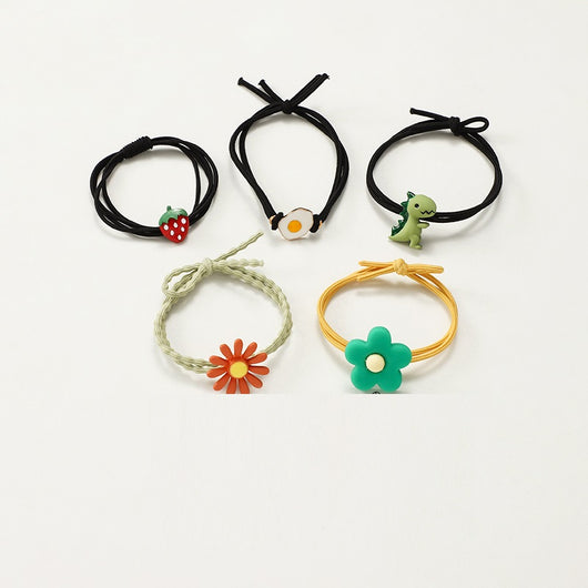 Bandas Elásticas para Cabello Infantil Estilo Coreano - Accesorios Cute Suave - Image 36