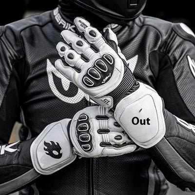Guantes de Motociclismo en Fibra de Carbono para Pista - Image 10