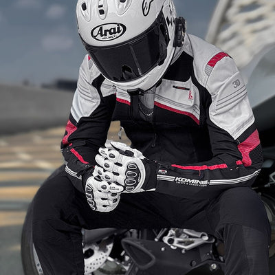 Guantes de Motocicleta con Fibra de Carbono Reforzada - Image 12