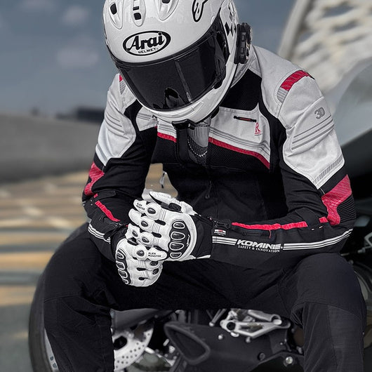 Guantes de Motocicleta con Fibra de Carbono Reforzada - Image 12