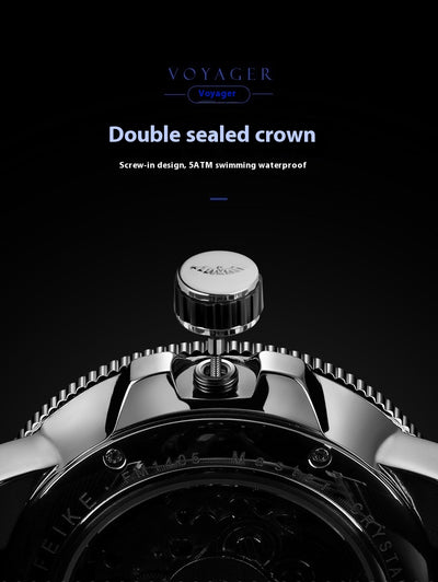 Reloj Automático Mecánico Impermeable con Esfera Luminosa para Hombre - Image 20