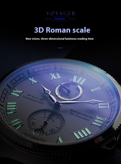 Reloj Automático Mecánico Impermeable con Esfera Luminosa para Hombre - Image 22