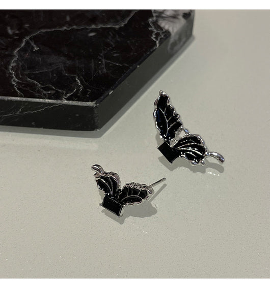 Aretes Mariposa Azul con Pintura al Óleo - Image 14