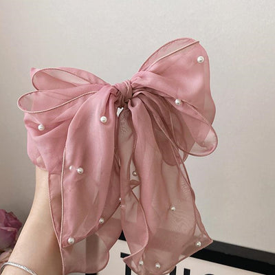 Clip Trasero de Encaje Blanco Premium para Cabello Largo - Image 17