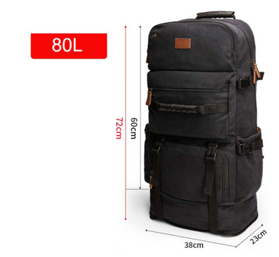 Mochila de Lona Oversized Casual para Hombre - Image 8
