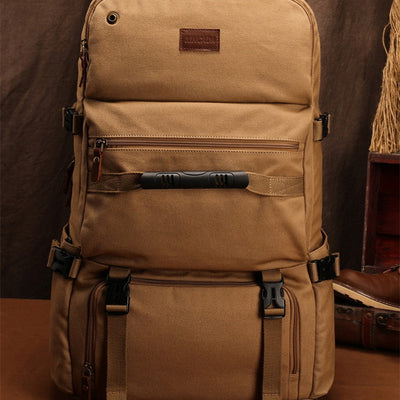 Mochila de Lona Oversized Casual para Hombre - Image 9