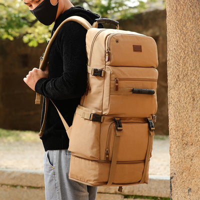 Mochila de Lona Oversized Casual para Hombre - Image 13