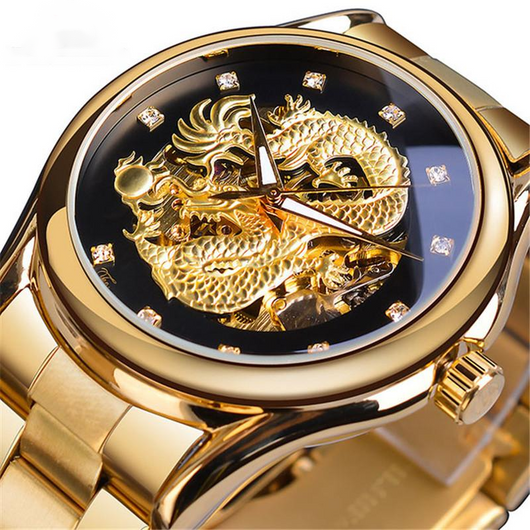Reloj Automático Mecánico Hueco con Correa de Acero y Resistencia al Agua - Image 9